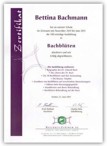 Diplom Bachblueten small